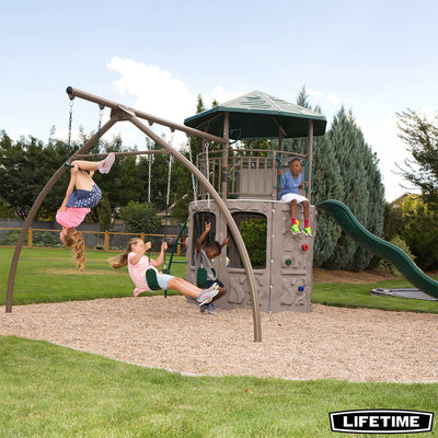 Lifetime Adventure Tower Outdoor-Spielset für Kinder von 3-12 Jahren