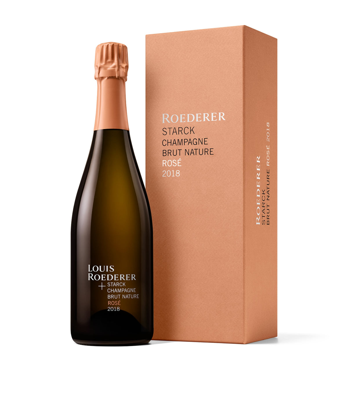 Louis Roederer Brut Nature Rosé Champagne 75cl, UK version