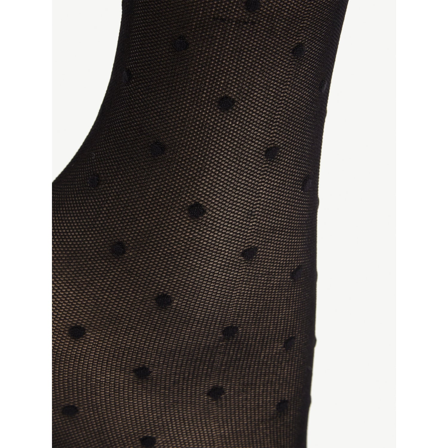 Falke polka dot knitted socks in knee length - British product
