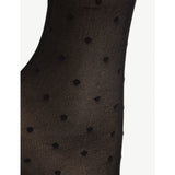 Falke polka dot knitted socks in knee length - British product