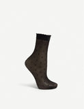 Falke polka dot knitted socks in knee length - British product