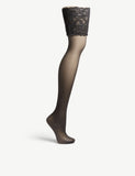 Falke Seidenglatt 15 stay-ups hosiery for women, UK version