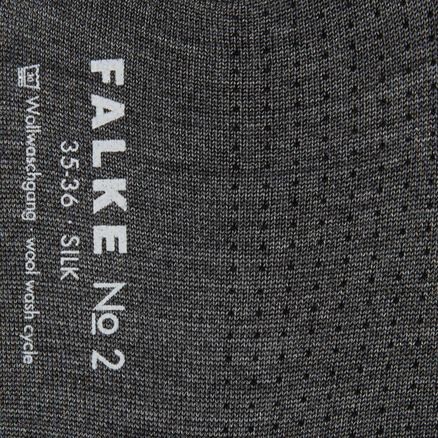 Falke No 2 silk socks dotted pattern - British product