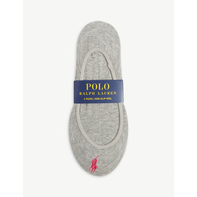 selfridges Polo Ralph Lauren Low-Liner Cotton-Blend Socks (Set of 3)- Buy online at McGrocer