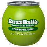 BuzzBallz Forbidden Apple sour apple cocktail 200ml, UK version