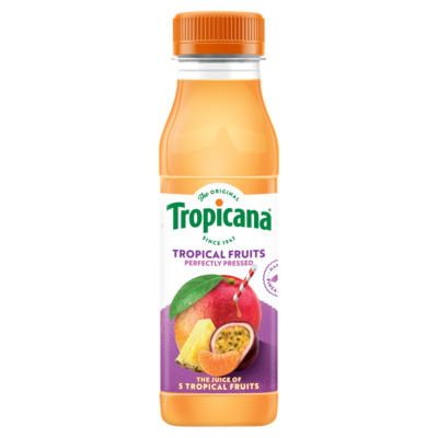 Tropicana Tropical Fruit Juice 300ml (British brand)