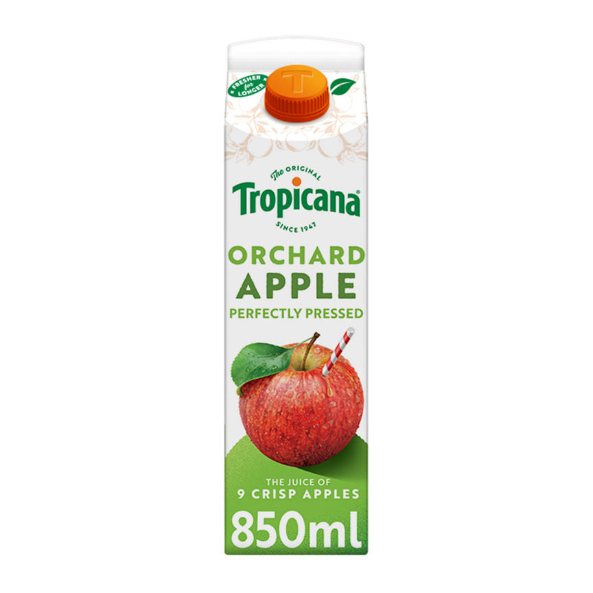 Tropicana Long Life Pressed Apple Perfectly Pressed Fruit Juice