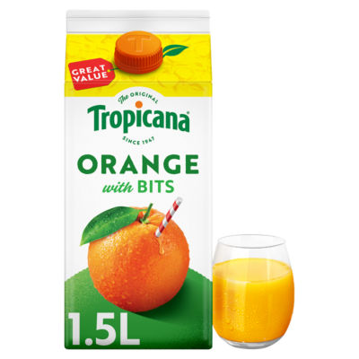 Tropicana Original Orange with Juicy Bits 1.5L
