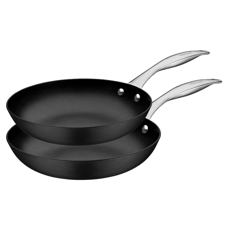 Tramontina enamel cast iron frying pan set 2 piece (British brand)
