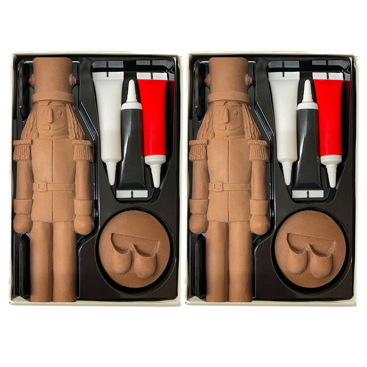 Choc on Choc Decorate Your Own Chocolate Nutcracker 2 x 235g