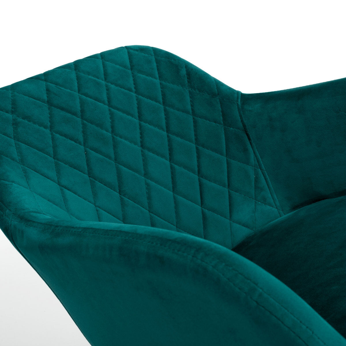 Marina Green Velvet Quilted Dining Chair, 2 Pack GOODS Costco UK