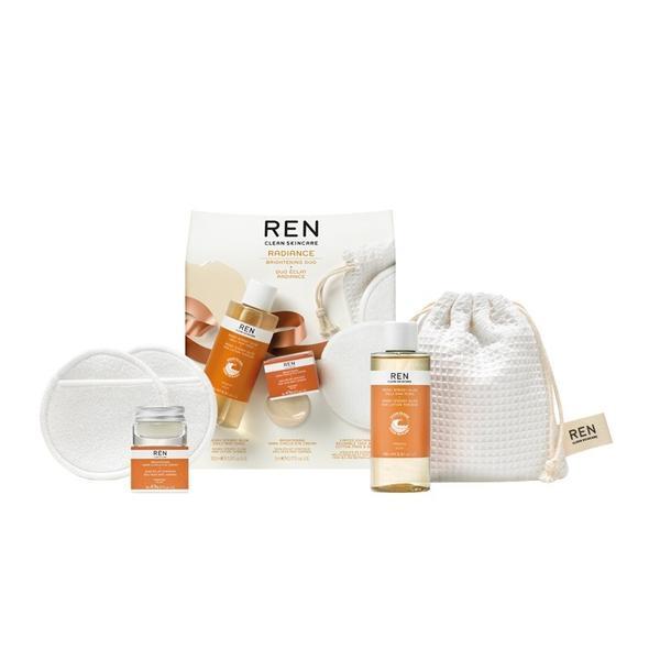 REN Radiance Brightening Duo skincare set (British brand)