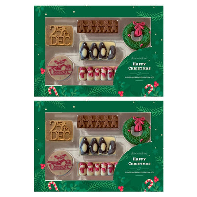 Costco UK Choc on Choc Sjokolade juleikoner Boks 2 x 70g - Kjøp online på McGrocer