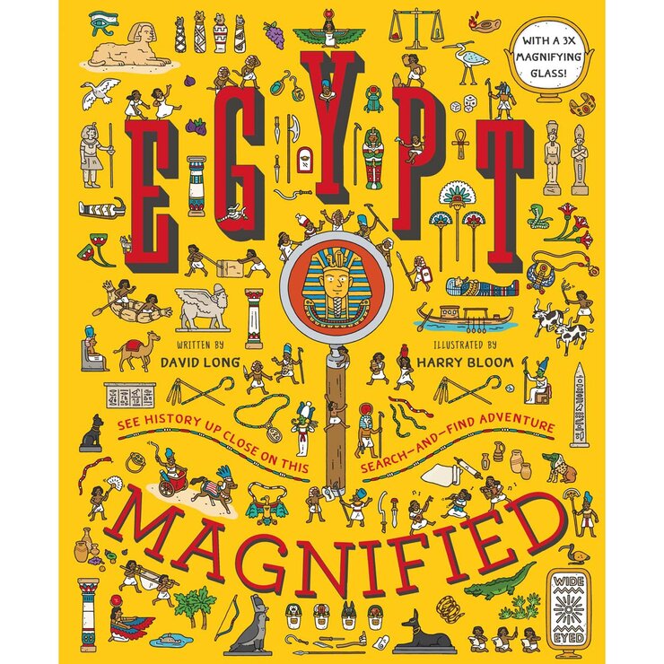 Magnified Series children's interactive book set for ages 5+, UK version