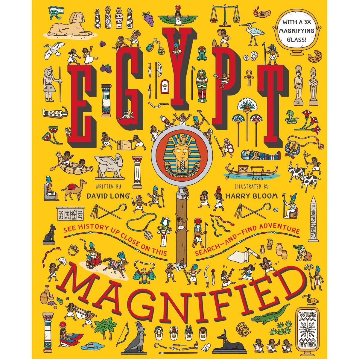 Magnified Series children's interactive book set for ages 5+, UK version