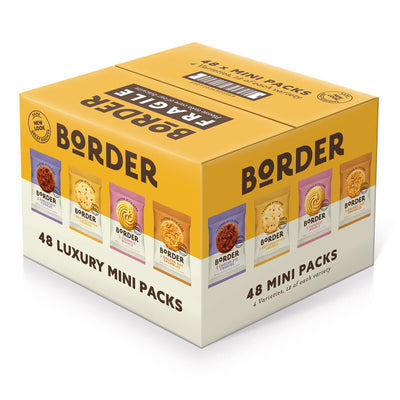 Costco UK Border Luxury Mini Biscuit Assortment, Pack of 48- Buy online at McGrocer
