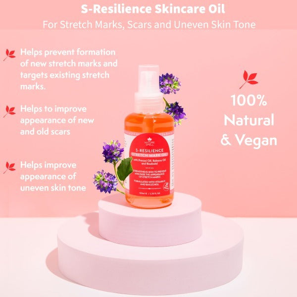 Nature Spell S-Resilience Stretch Marks Oil GOODS Superdrug   