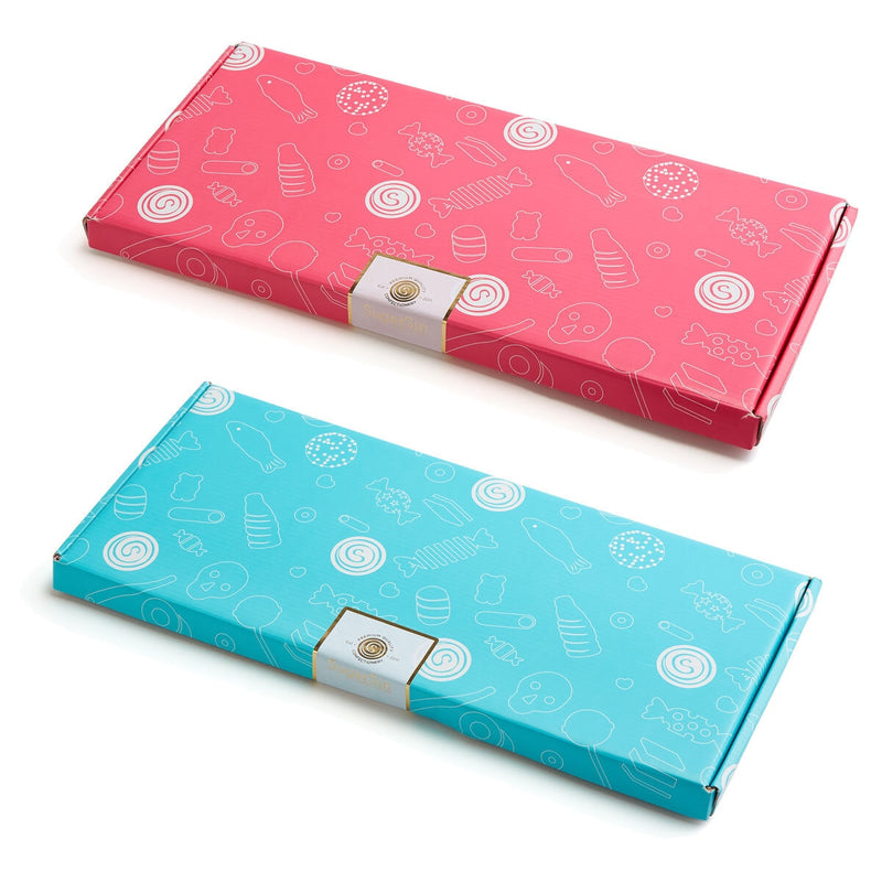 SugarSin Pick 'n' Mix thank you letterbox gift blue pink (British brand)