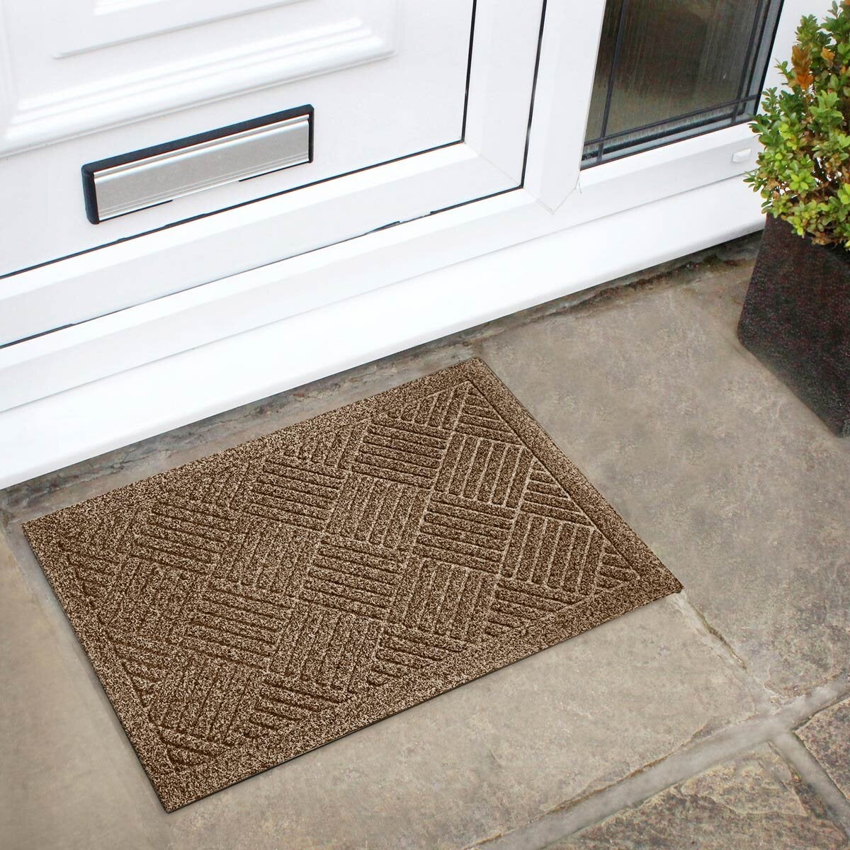JVL Dirt Defender door mat 40x60 cm - British product