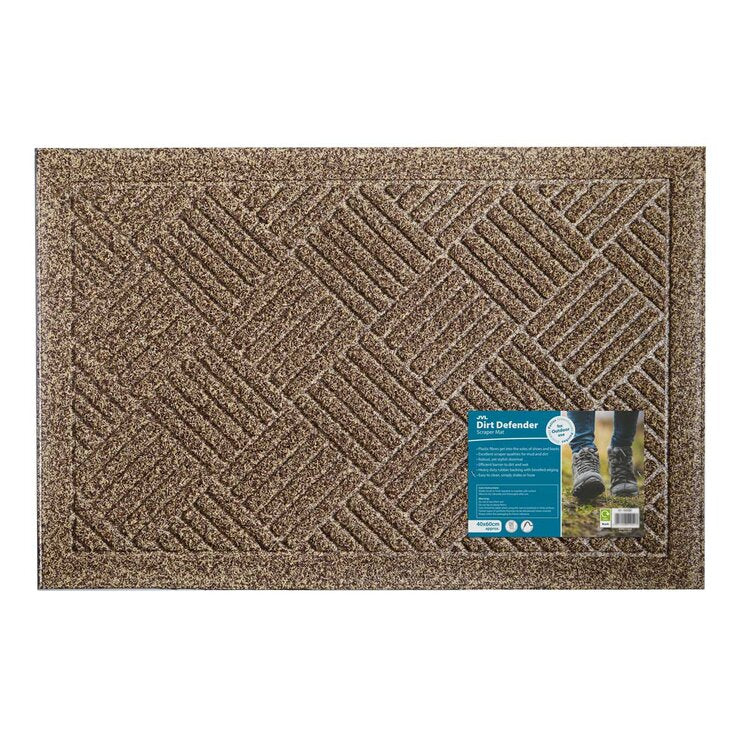 JVL door mat 2-pack 40x60 cm, UK version