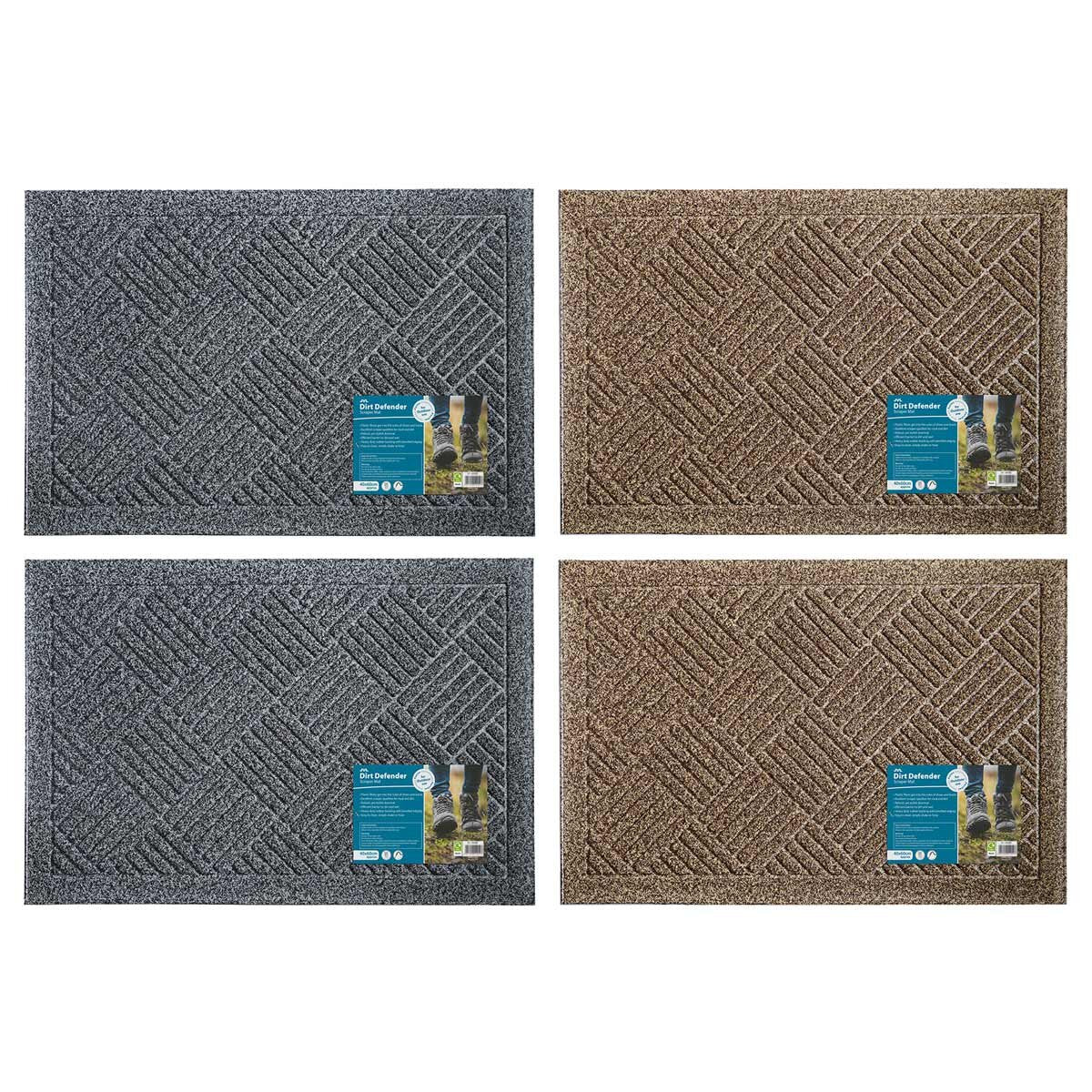JVL Dirt Defender door mat 40x60 cm - British product