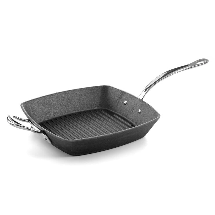 Samuel Groves Britannia Cast Iron Square Griddle Pan 26cm