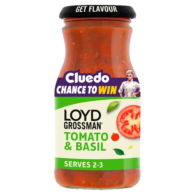 Loyd Grossman Tomato & Basil Pasta Sauce   350g GOODS M&S   