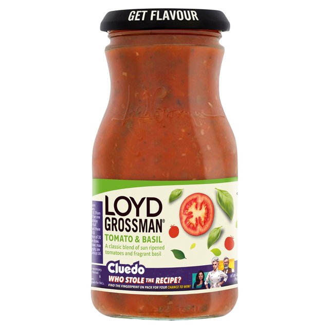 Loyd Grossman Tomato & Basil Pasta Sauce   350g GOODS M&S   