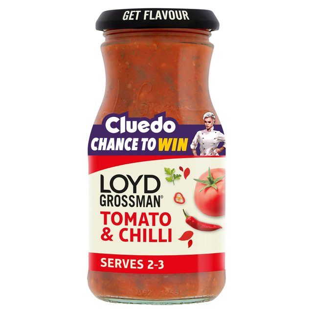 Loyd Grossman Tomato & Chilli Pasta Sauce   350g GOODS M&S   