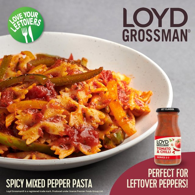 Loyd Grossman Tomato & Chilli Pasta Sauce   350g GOODS M&S   