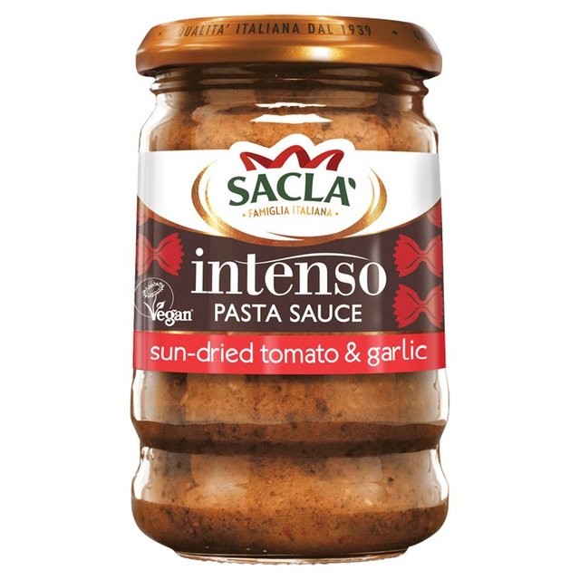 Sacla' Intenso Tomato & Garlic Pasta Sauce   190g