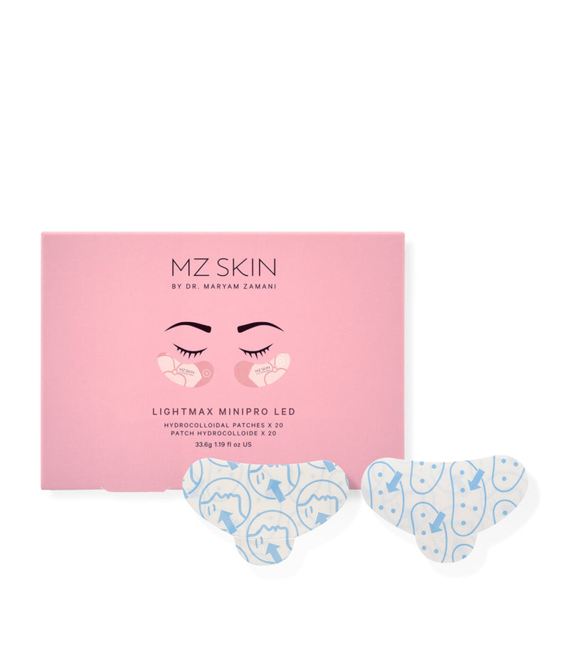 MZ Skin LightMAX Hydracolloid eye patches, imported from the UK