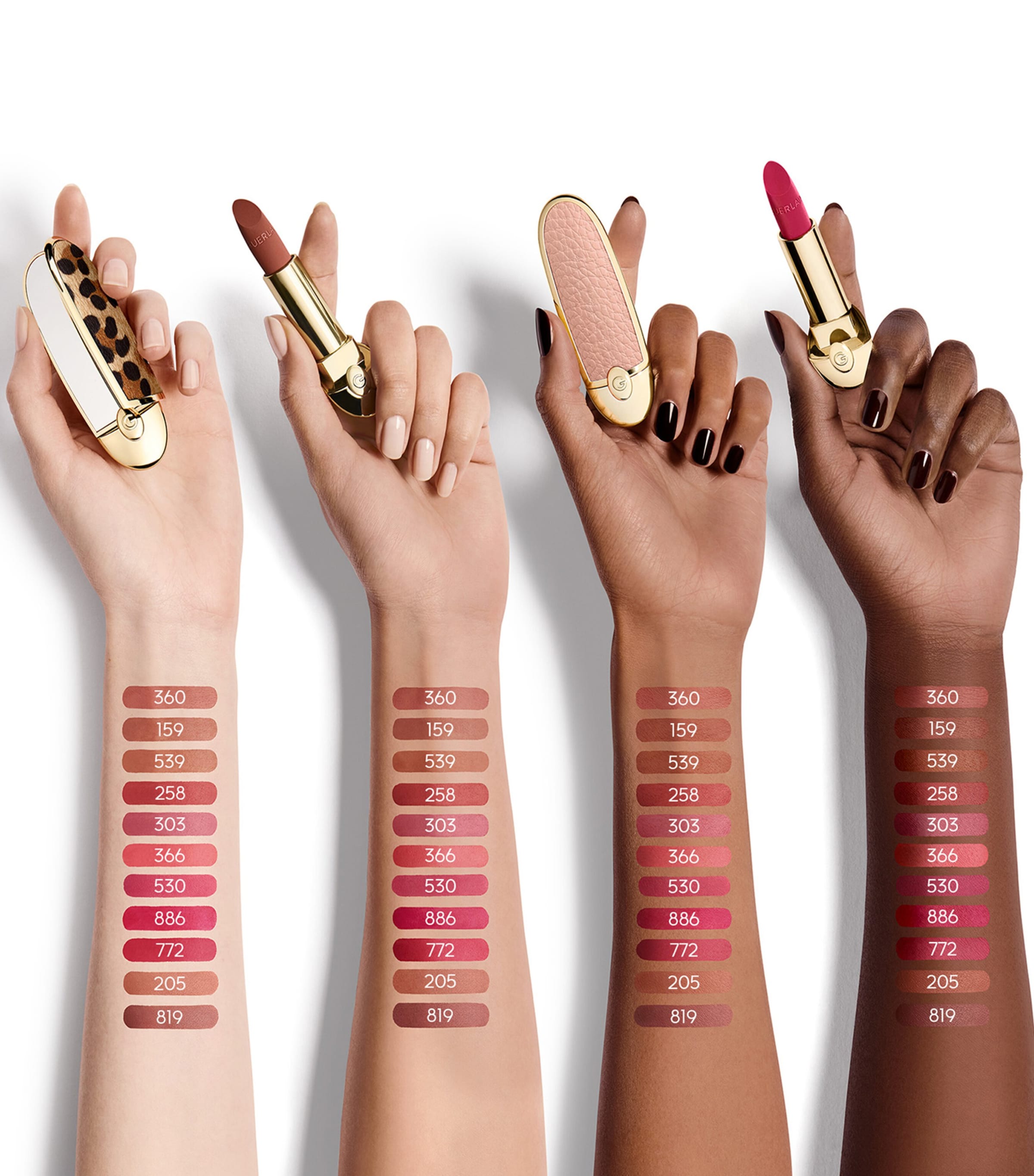 Guerlain Rouge G Ultra-Care Matte lipstick refill 3.5g, UK version