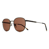 Lacoste L251S semi-matte gold brown sunglasses (British brand)