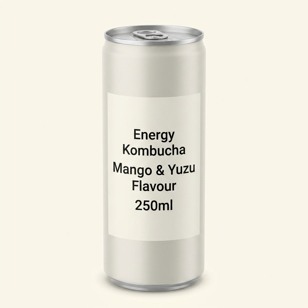 Holland & Barrett Energy Kombucha 250ml - Mango & Yuzu (Energy) 250 ml