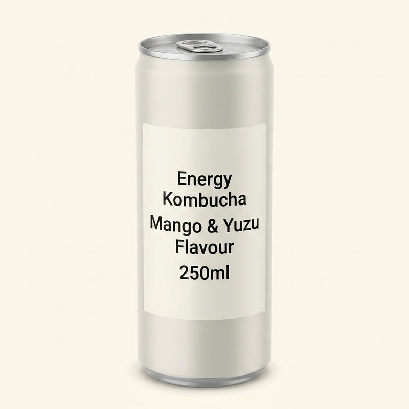 Holland & Barrett Energy Kombucha 250ml - Mango & Yuzu (Energy) 250 ml