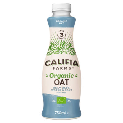Califia Farms organic oat drink Simple & Organic 750ml (British brand)