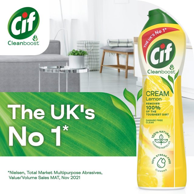 Cif Lemon Cream Cleaner   500ml GOODS M&S   