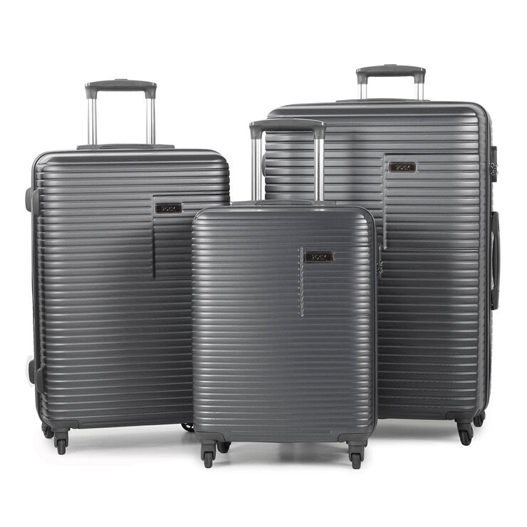 Rock 3 piece hardside luggage set - British product