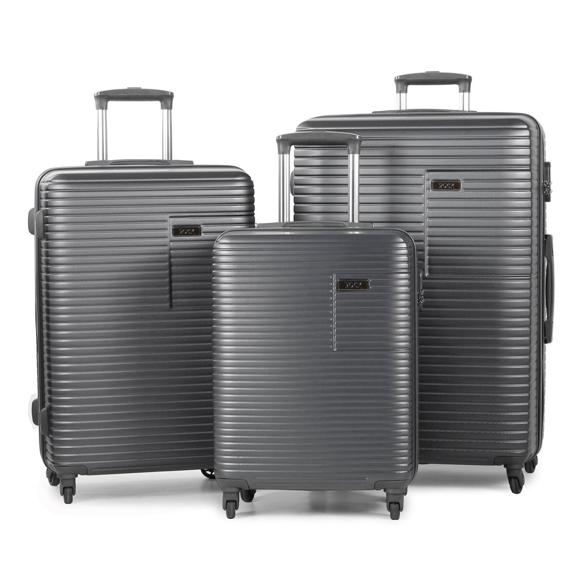 Rock 3 piece hardside luggage set - British product