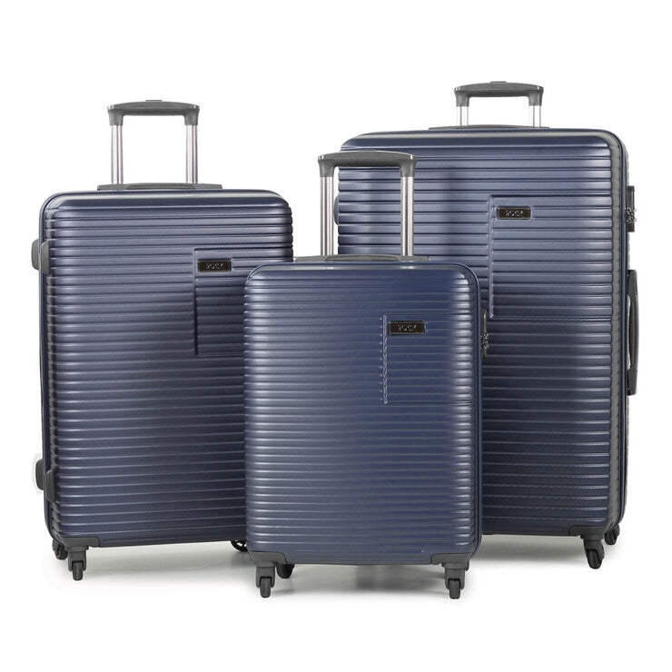 Rock 3 piece hardside luggage set - British product