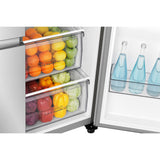 Hisense RS840N4WCE, Side by Side Fridge Freezer with Non Plumbed Water Dispenser, E Rated in Silver GOODS Costco UK