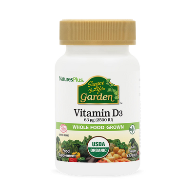 Holland & Barrett Source of Life Organic Vitamin D3 2500 IU 60 Capsules- Buy online at McGrocer