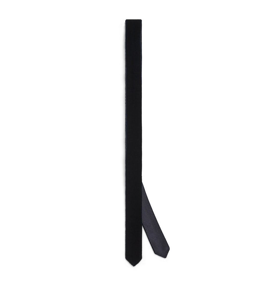 Giorgio Armani velvet tie 8cm, imported from the UK