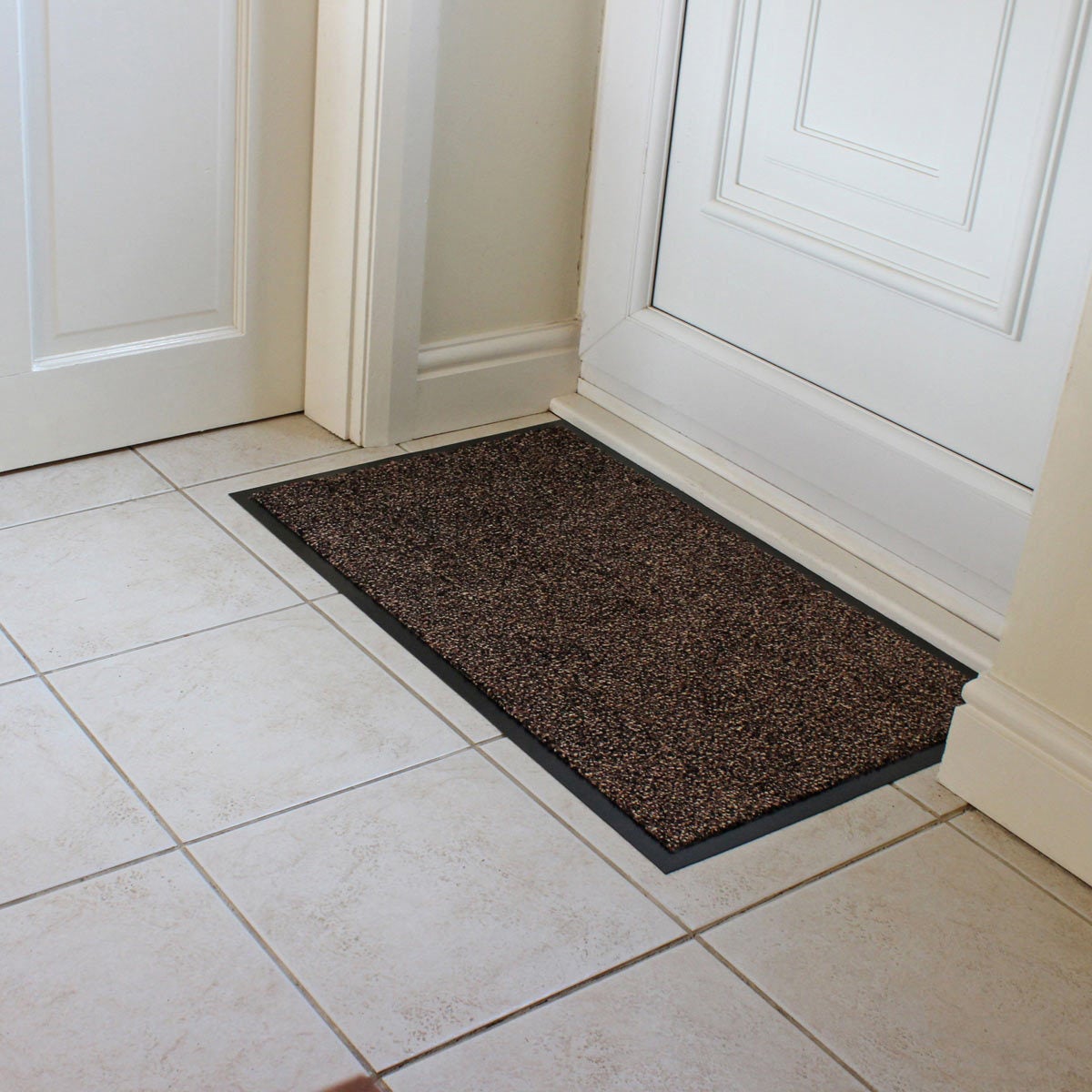 JVL Admiral microfibre door mat 2 pack 50x80cm (British brand)