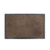JVL Admiral microfibre barrier mat brown 50x80cm 2 pack, imported from the UK