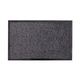 JVL Admiral microfibre barrier mat charcoal 50x80cm (British brand)