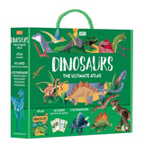 Children's interactive atlas set with 40 cards and 4 models, imported from the UK