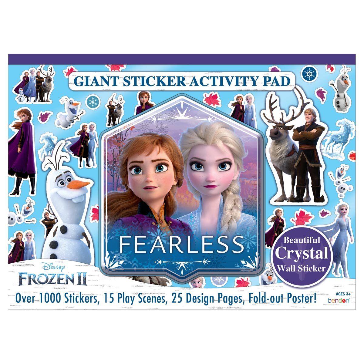 Giant Activity Sticker Pad in 5 Options GOODS Costco UK