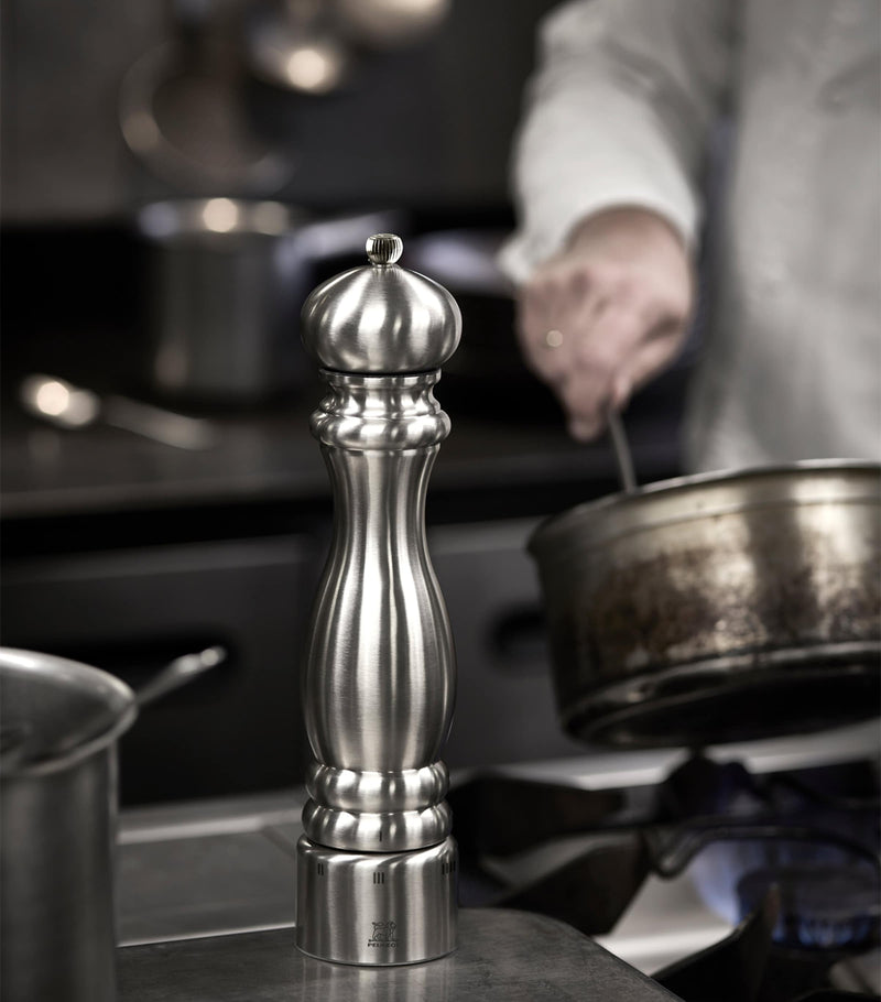 Peugeot Paris Chef salt mill 22cm, imported from the UK